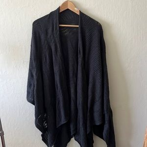 Knit poncho wrap (fits most)